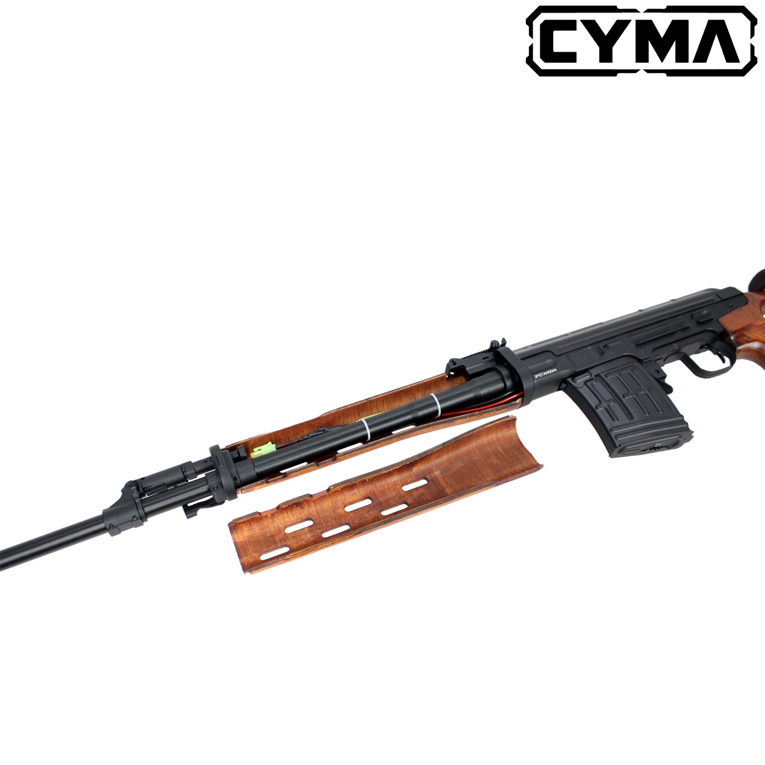 CYMA ドラグノフ SVD フルメタル電動ガン リアルウッド