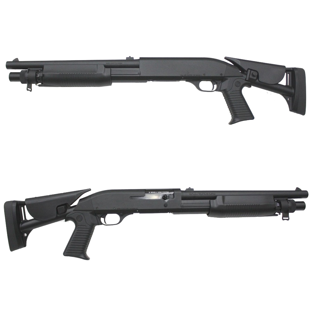 CYMA べネリM3 ショート リトラクタブルストック フルメタルショットガン Black