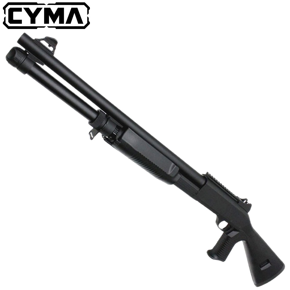 CYMA べネリM3 Tac.ロング 固定ストック スポーツラインショットガン Black