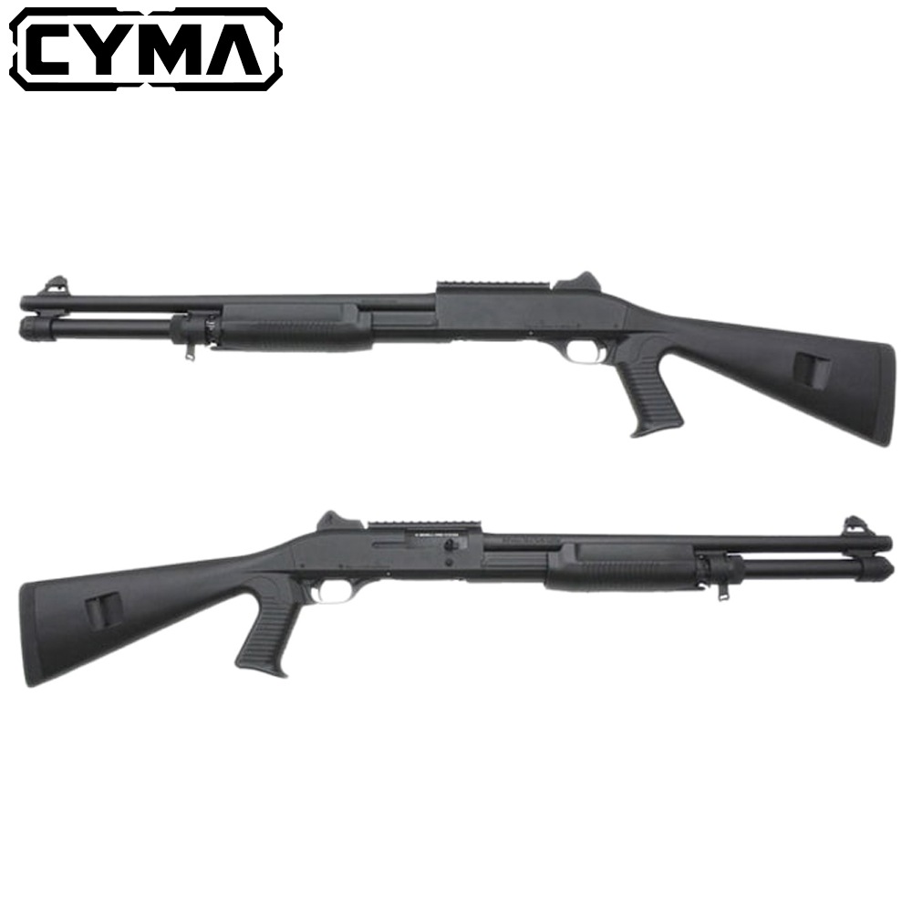 CYMA べネリM3 Tac.ロング 固定ストック スポーツラインショットガン Black