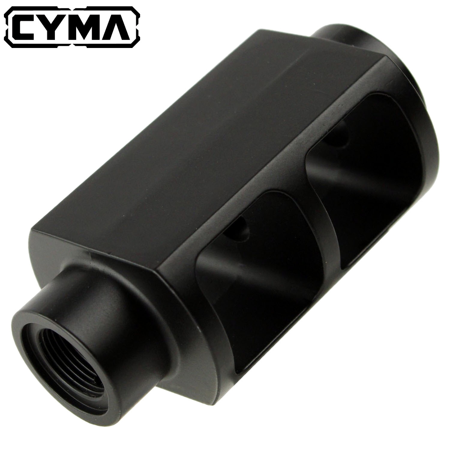 CYMA スチール ラージフラッシュハイダー(14mm-)