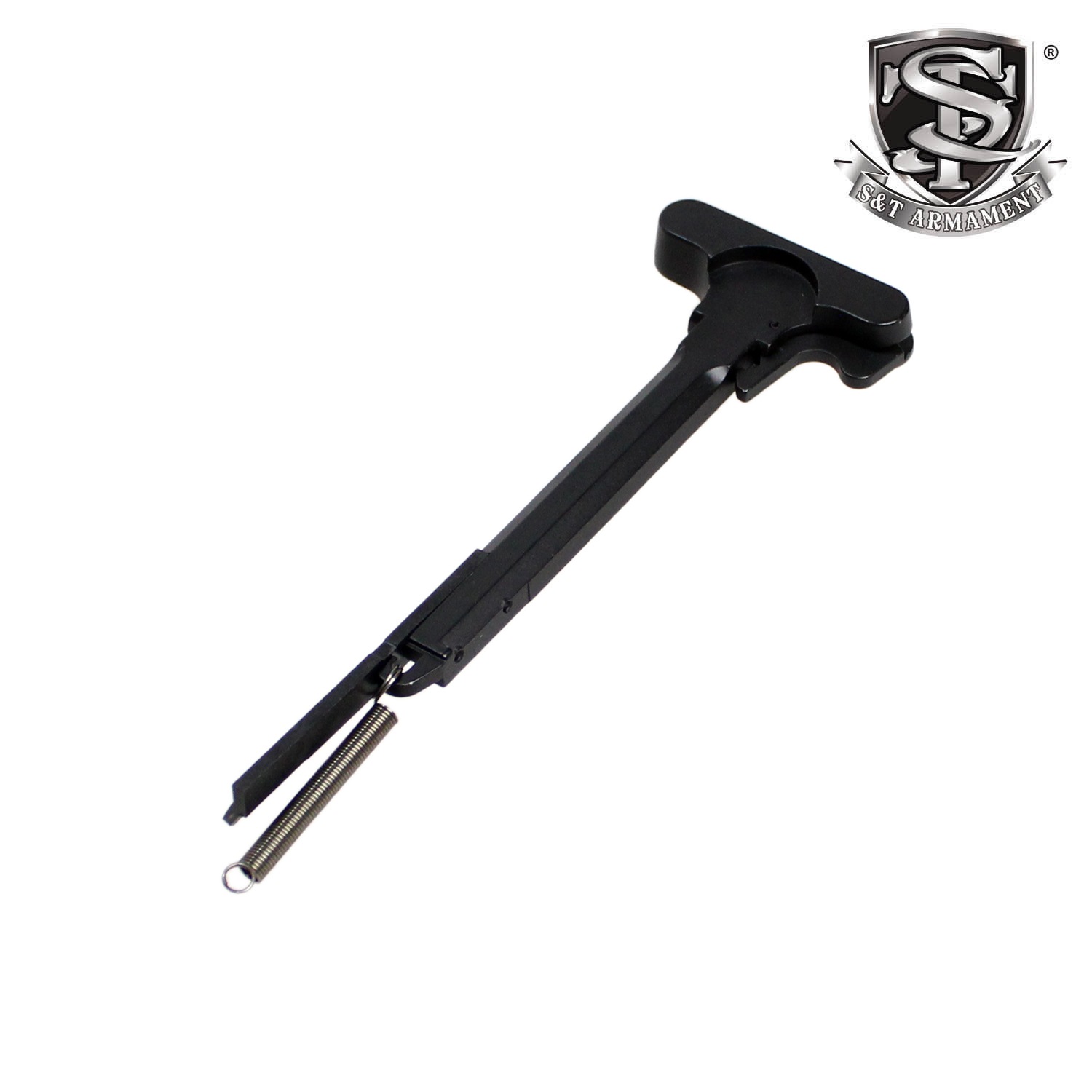 S&T M4 COLT STDタイプ チャージングハンドルBK(M4電動用) / S&T COLT Style Charging Handle for M4 AEG