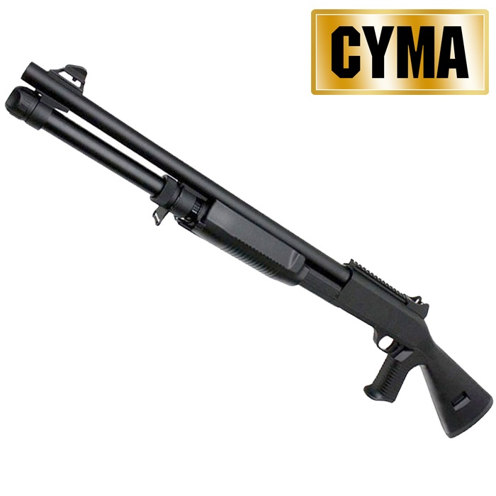 CYMA べネリM3 Tac.ロング 固定ストック フルメタルショットガン Black