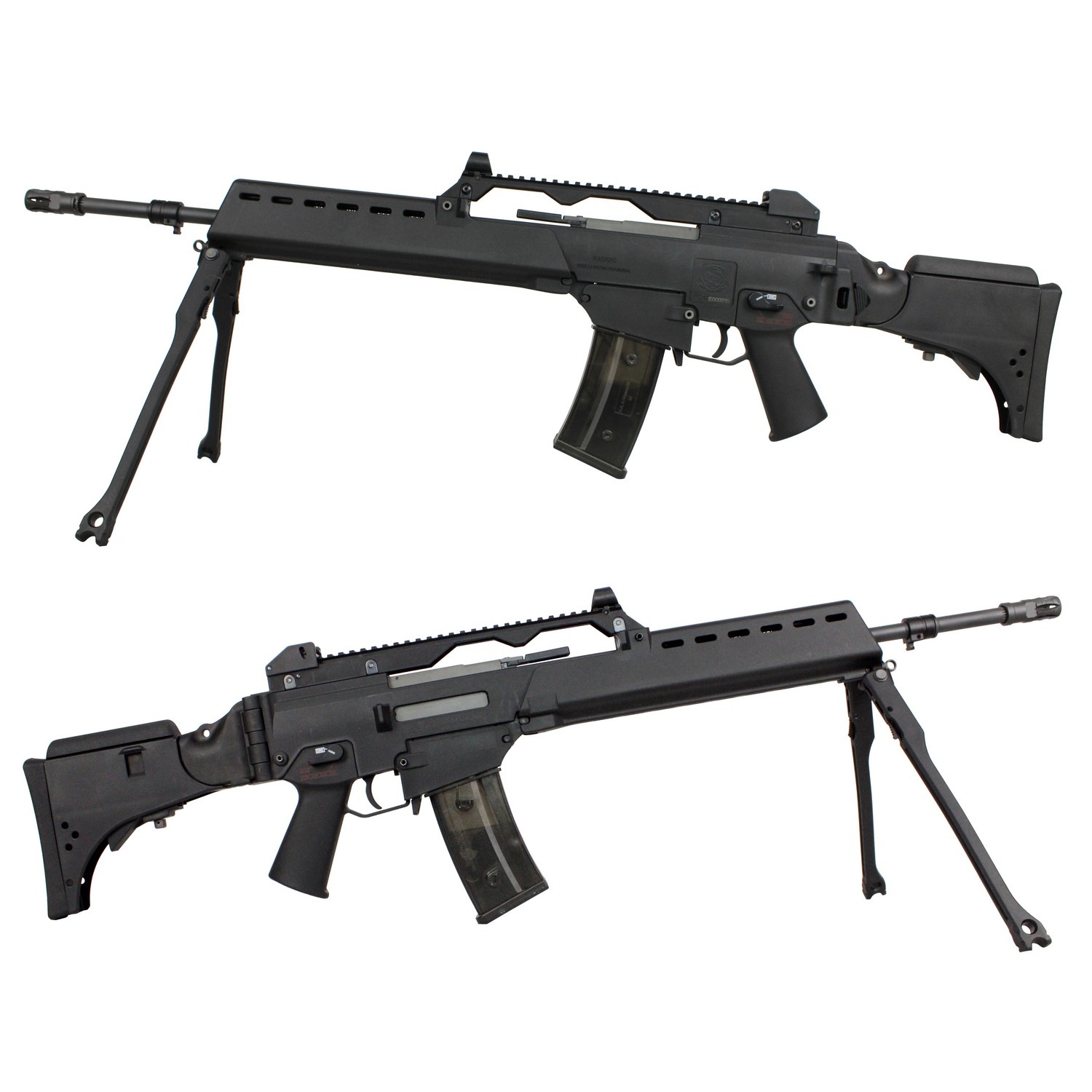 S&T G36V 電動ブローバック ブラック　＊パーツ変更あり【未使用・送料無料】S&TAEG07BK g36 グレネードランチャー\u0026 s\u0026t 電動ガンブローバックg36v (訳あり)