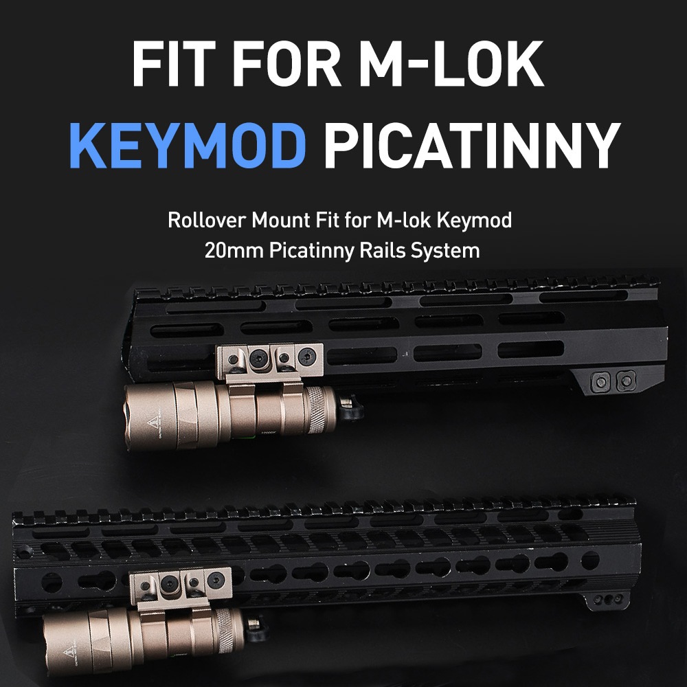 Element SF M300&M600用 M-LOK/keymod ライトマウント