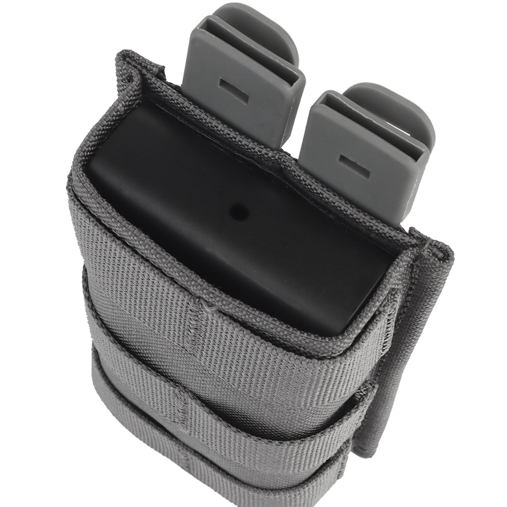 バラ売り可　ESSTAC社　5.56mmマガジンポーチカモ Amazon | ESSTACタイプ 5.56 Single KYWI マガジンポーチ Shorty
