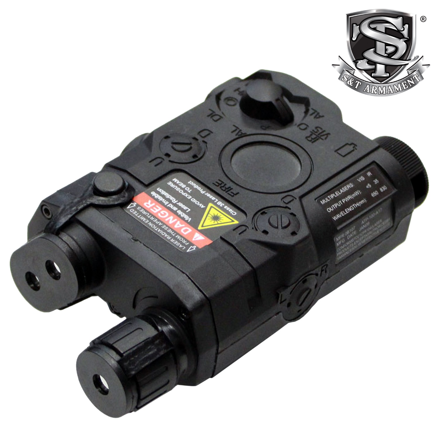 S＆T PEQ-15タイプ バッテリーケース / S&T Airsoft PEQ-15 Battery Box
