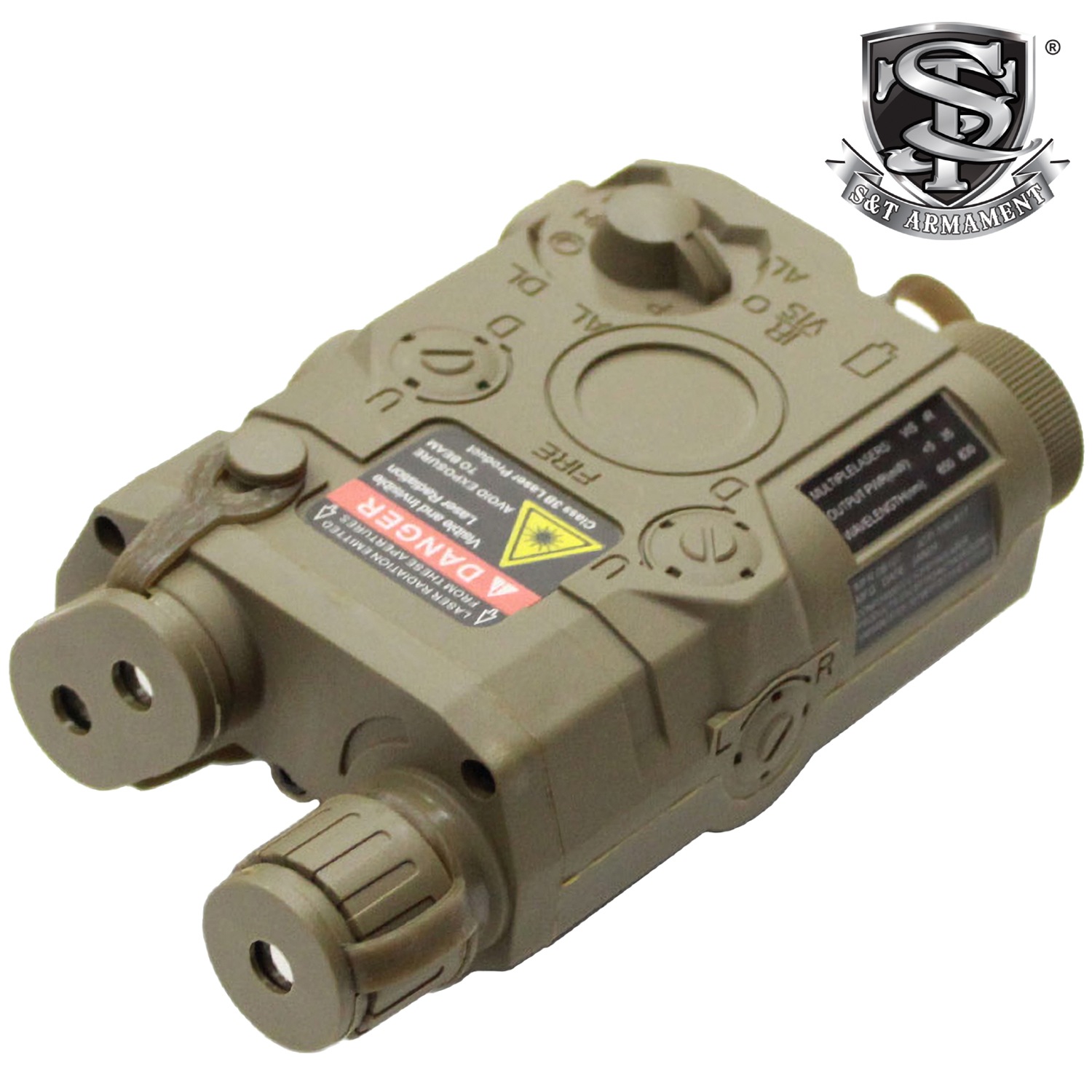 S＆T PEQ-15タイプ バッテリーケース / S&T Airsoft PEQ-15 Battery Box