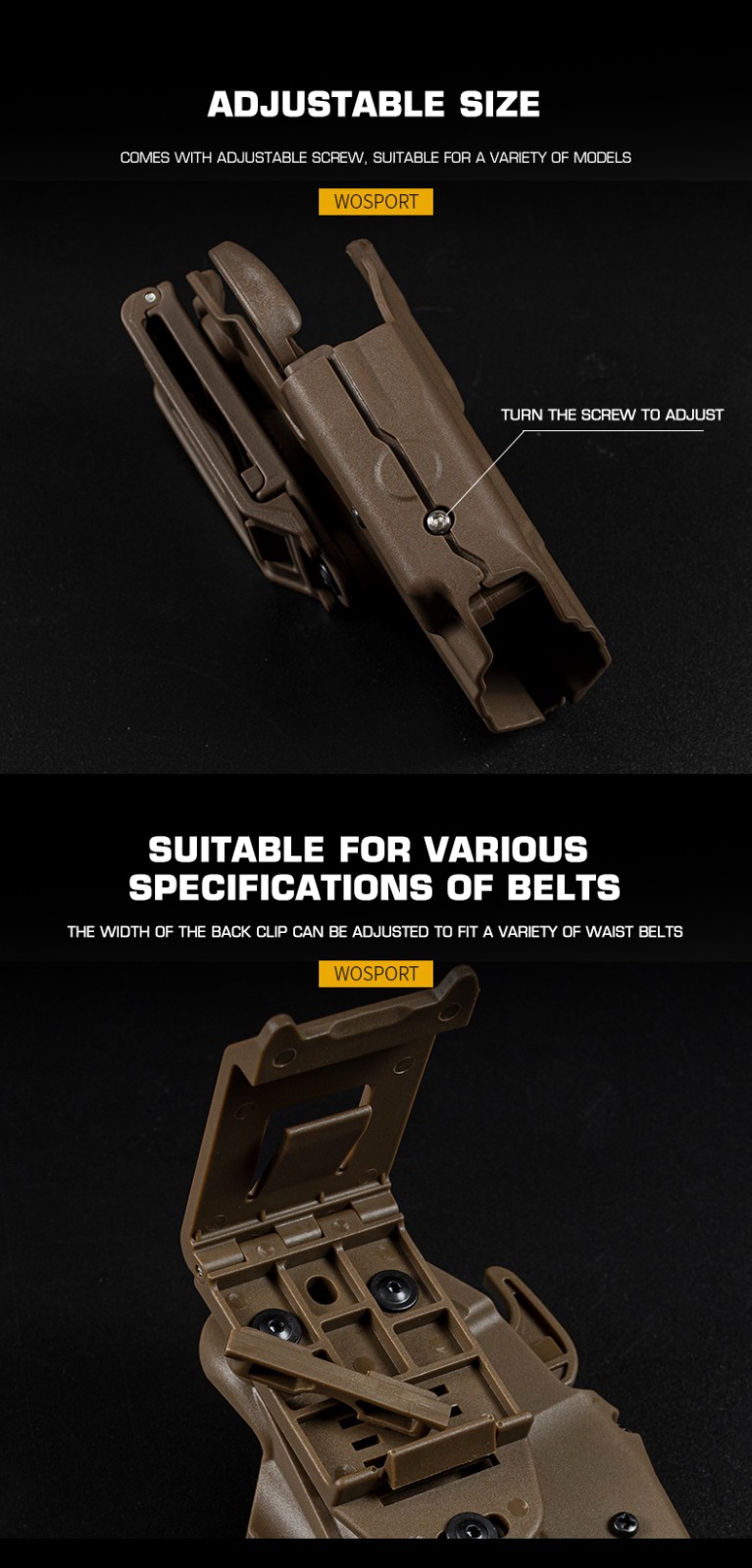 WOSPORT SL 579 GLSタイプ コンパクトホルスター