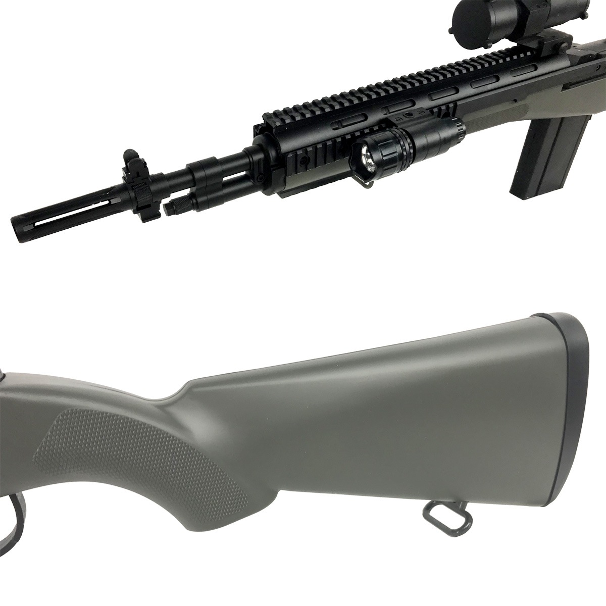 AGM M14 エアコッキングライフル ショート / M14 Short Spring