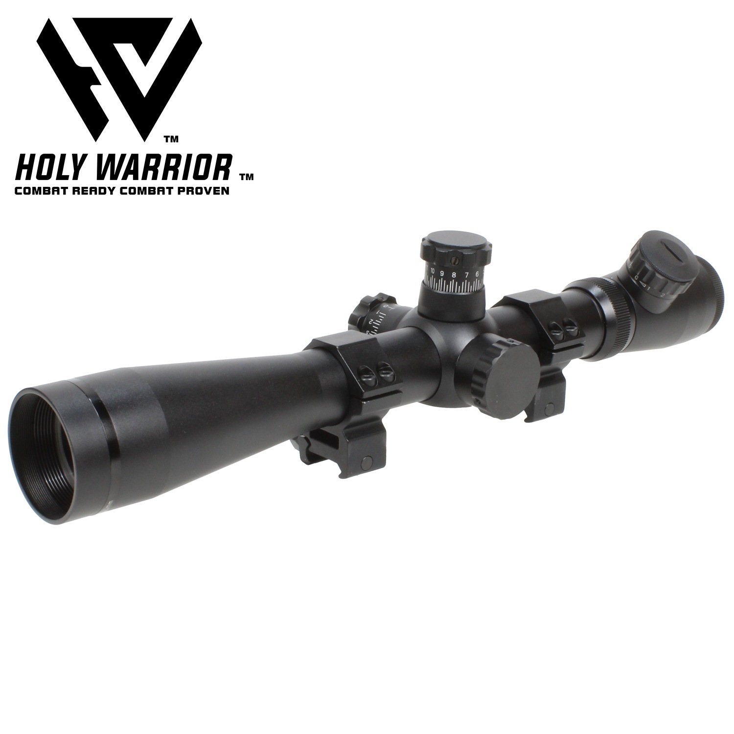 Holy Warrior LP Mark4タイプ 3.5-10x40 スコープ Black | Holy