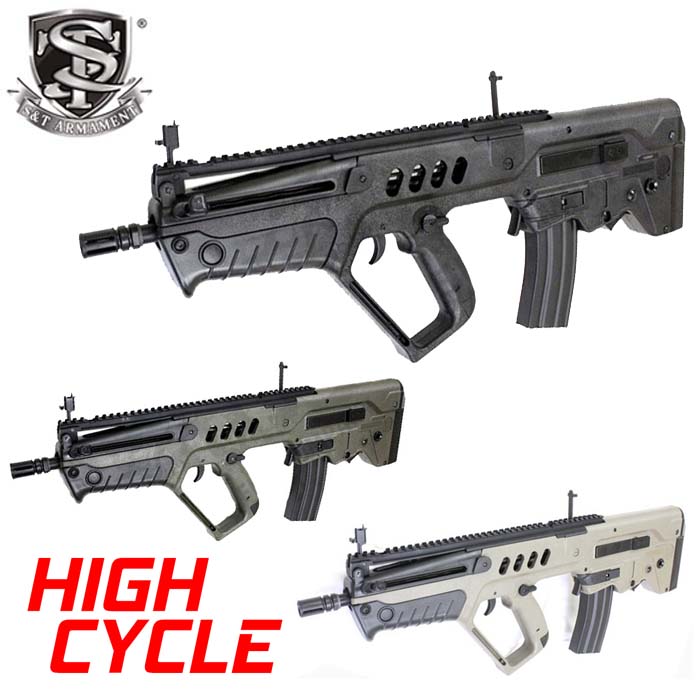 S&T TAVOR SAR FLAT TOP スポーツライン ハイサイクル電動ガン