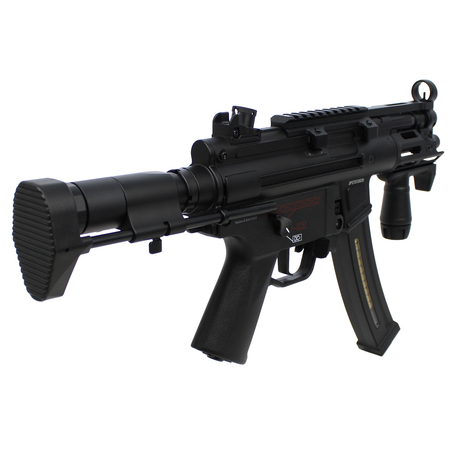 CYMA Enhanced MP5K PDWストック フルメタルETU電動ガン(E-Shooter