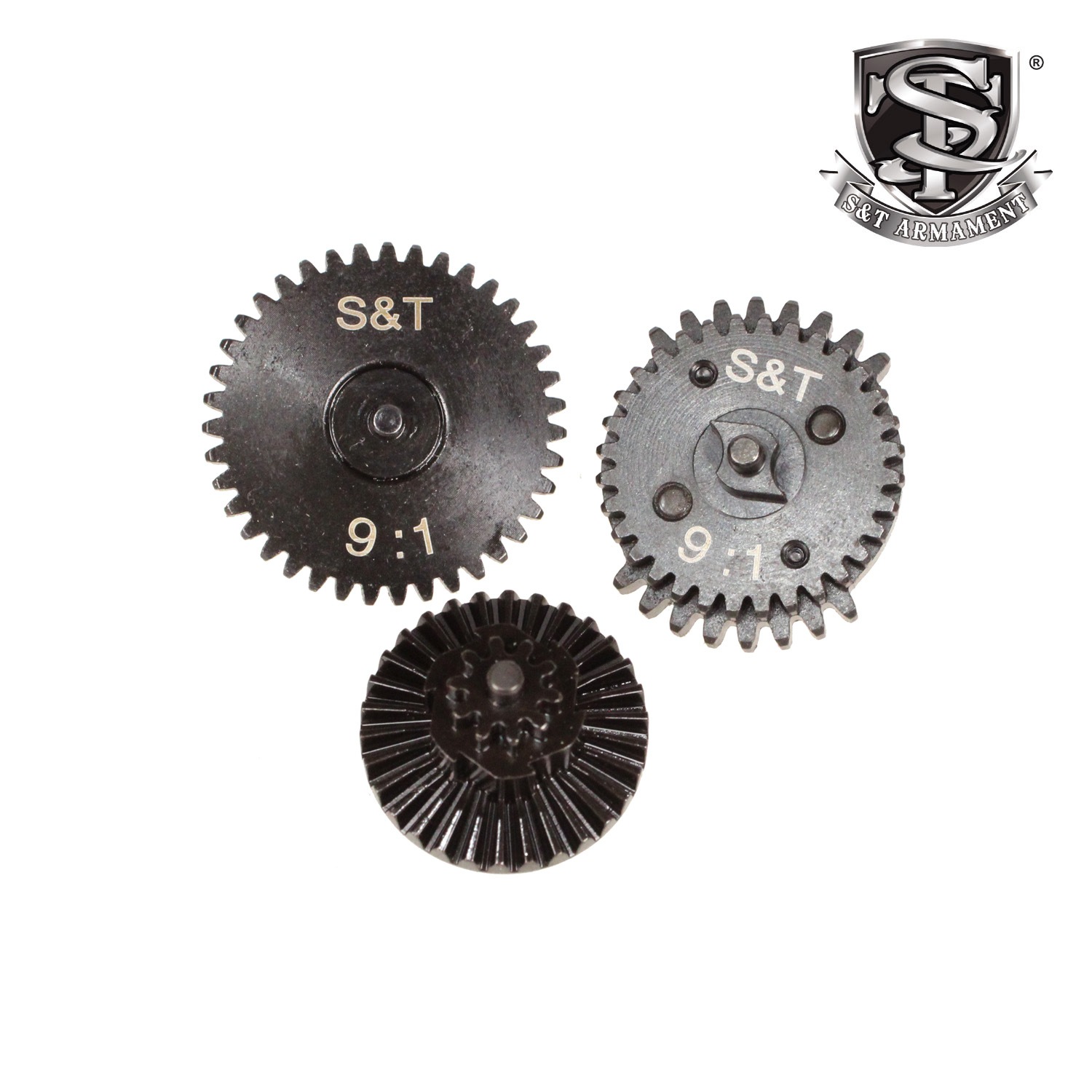 S＆T DSG ダブルセクターギアセット[9:1 スチール ] / S&T Double