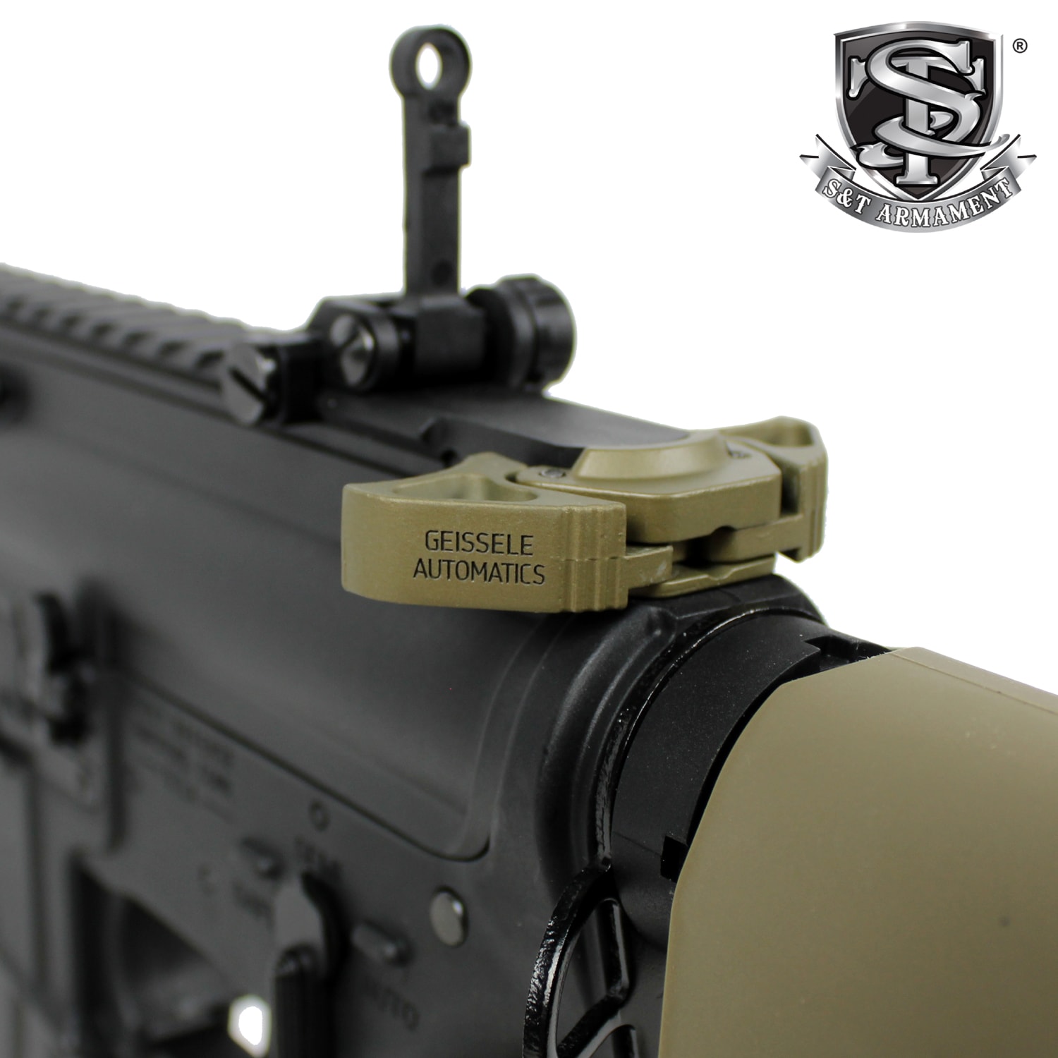 S＆T GEISSELE ACHタイプ アンビチャージングハンドル / Geissele Style Charging Handle for M4 AEG