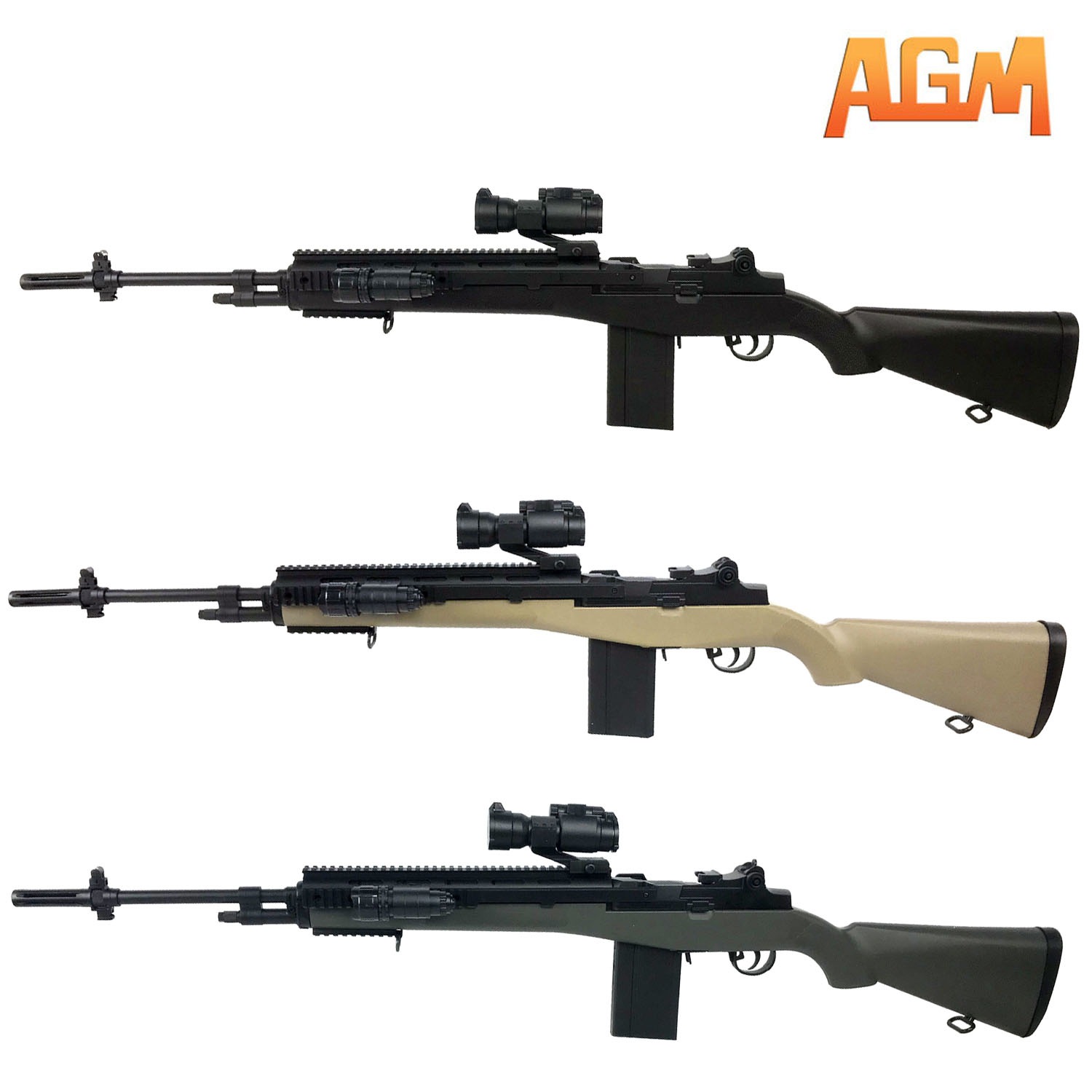 AGM M14 エアコッキングライフル ロング