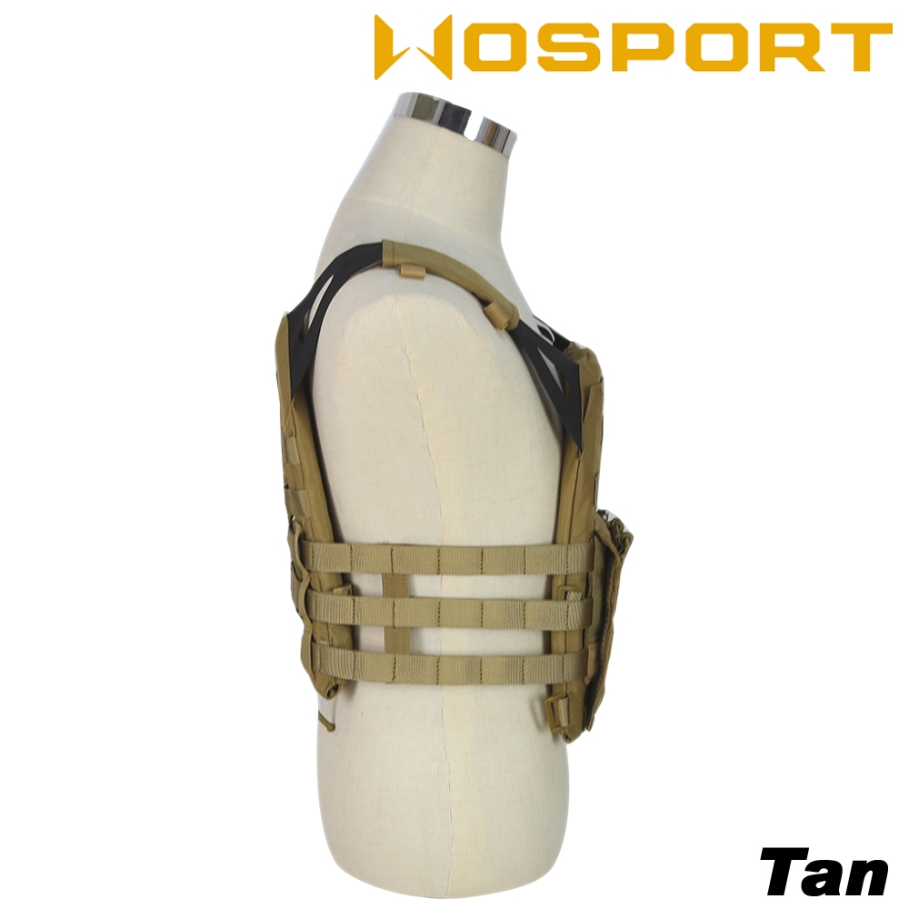 WOSPORT JPCタイプ べスト / Jumpable Plate Carrier type Vest