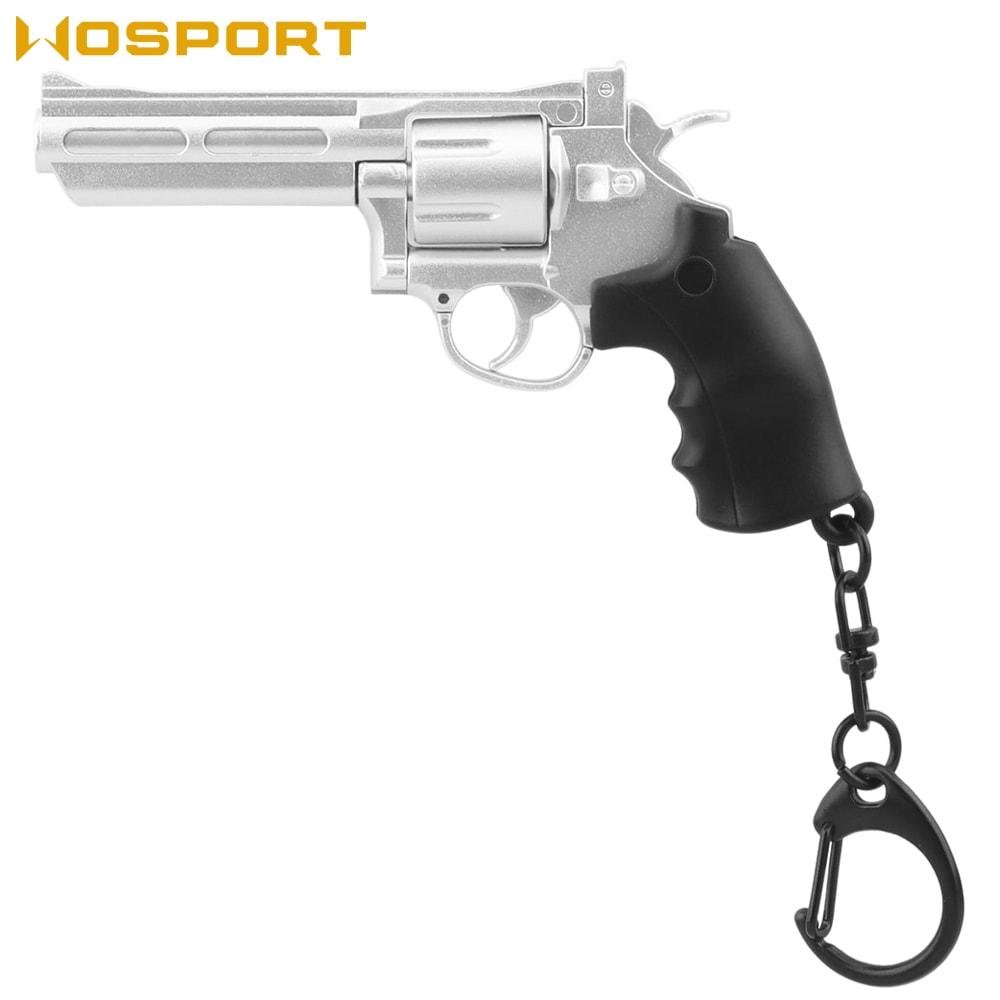 WOSPORT 1/4スケール リボルバー キーチェーン / Revolver key