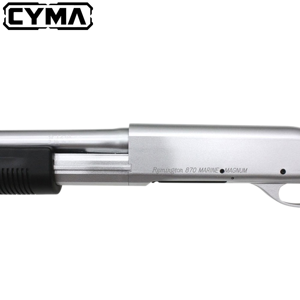 CYMA M870 ロング 固定ストック スポーツライン Silver