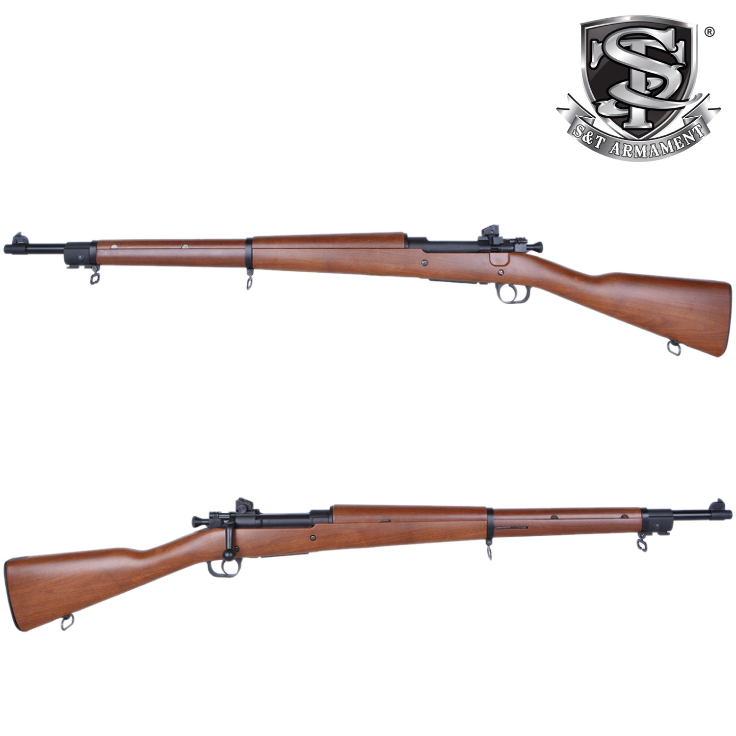 S&T M1903A3 エアーコッキング ライフル フェイクウッド S&T Springfield M1903A3 エアーコッキング ライフル フェイクウッド