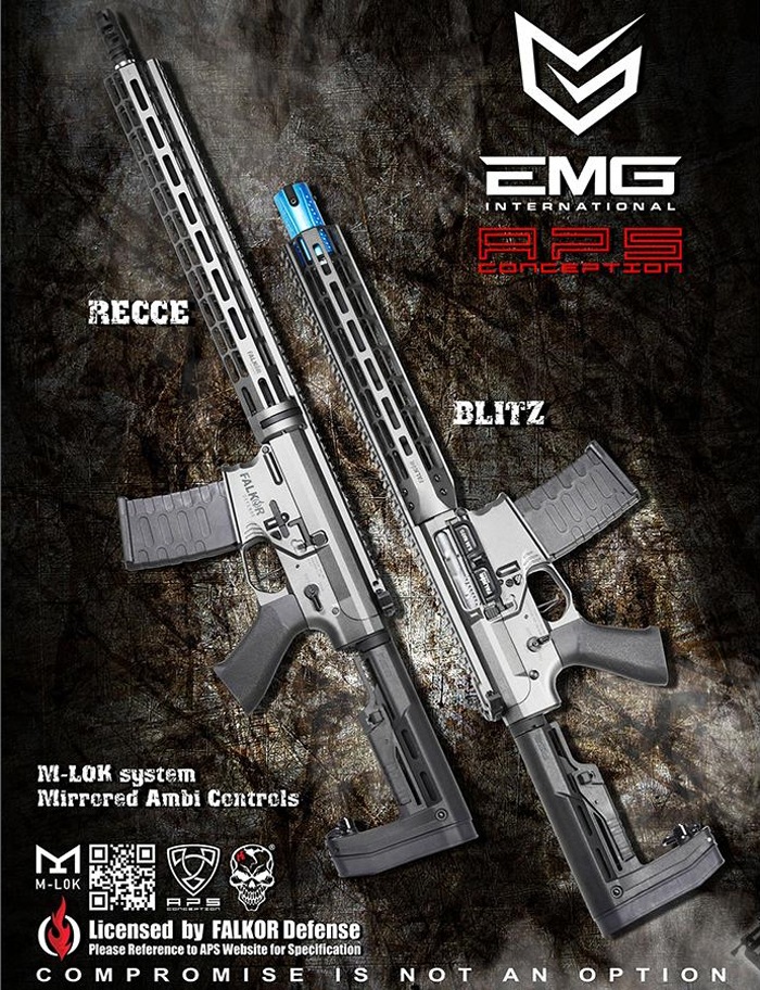 Falkor AR-15 BLITZ SBR フルメタル電動ガン BK | All Items / 全商品