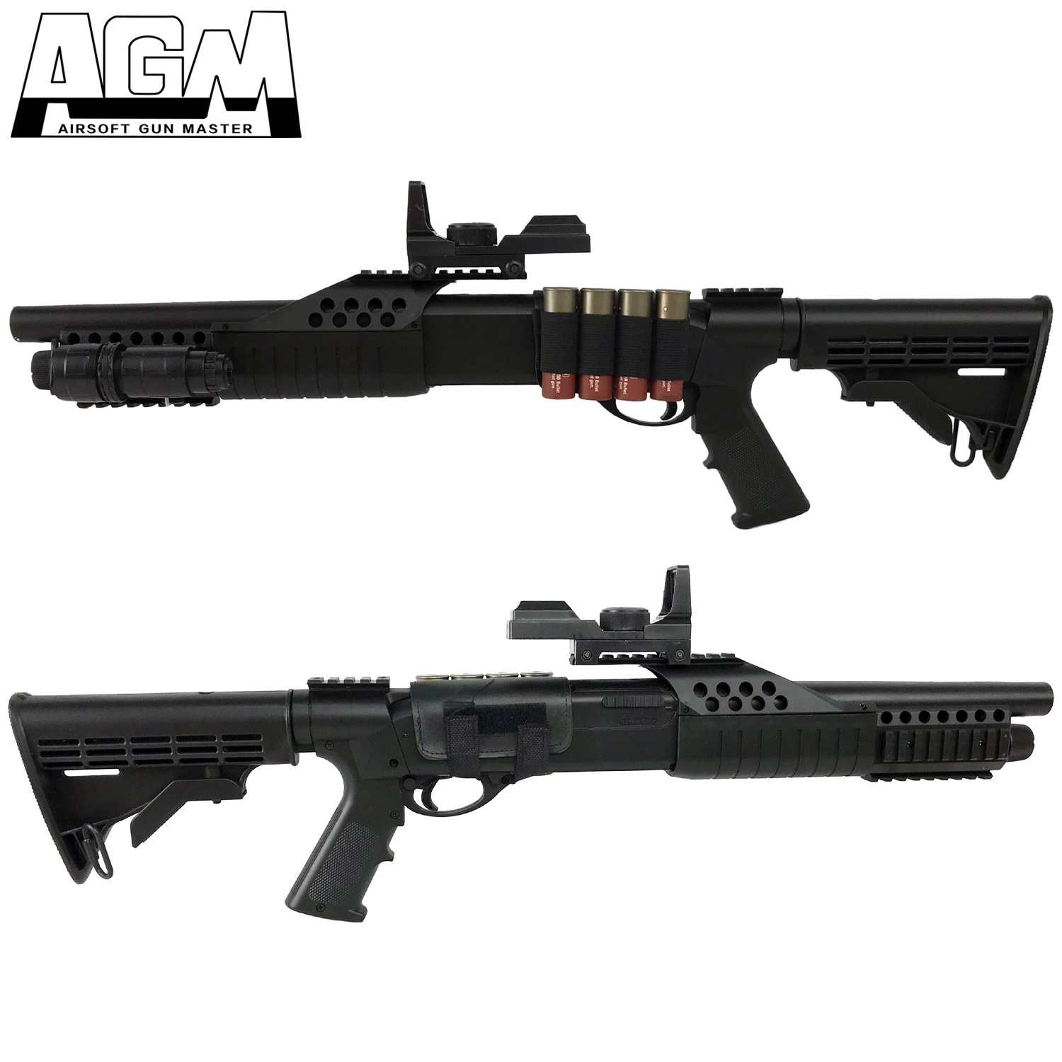 AGM M180C2ショットガン タクティカルストック Set