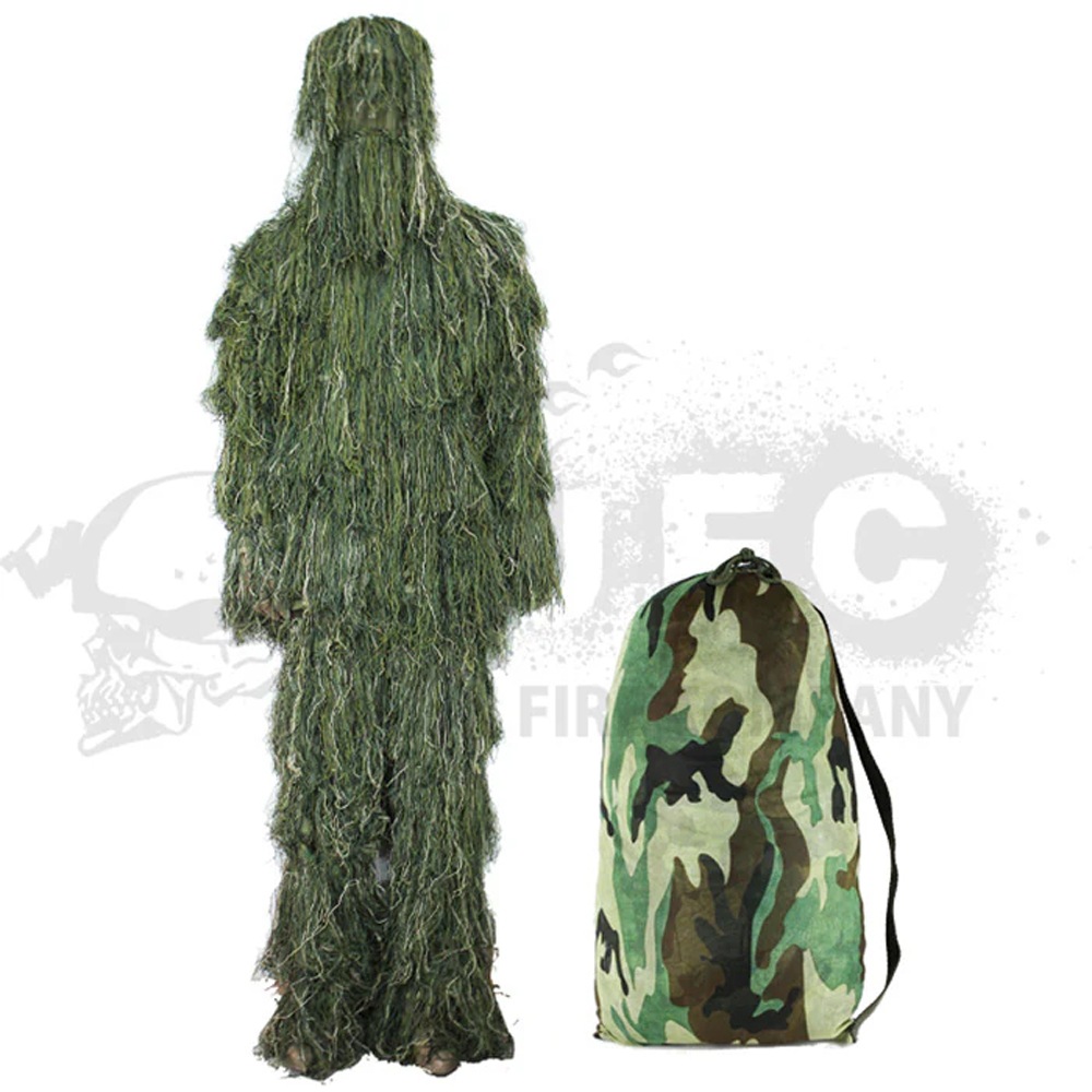 値下 マルチカム迷彩 アンチモスキートメッシュ ギリースーツ ML WOSPORT シャギータイプ メッシュギリースーツ 上下セット | WOSPORT