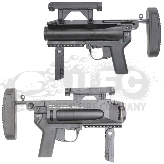 S&T M320A1グレネードランチャー プラス MAG製40mmがスカート（120発）3個