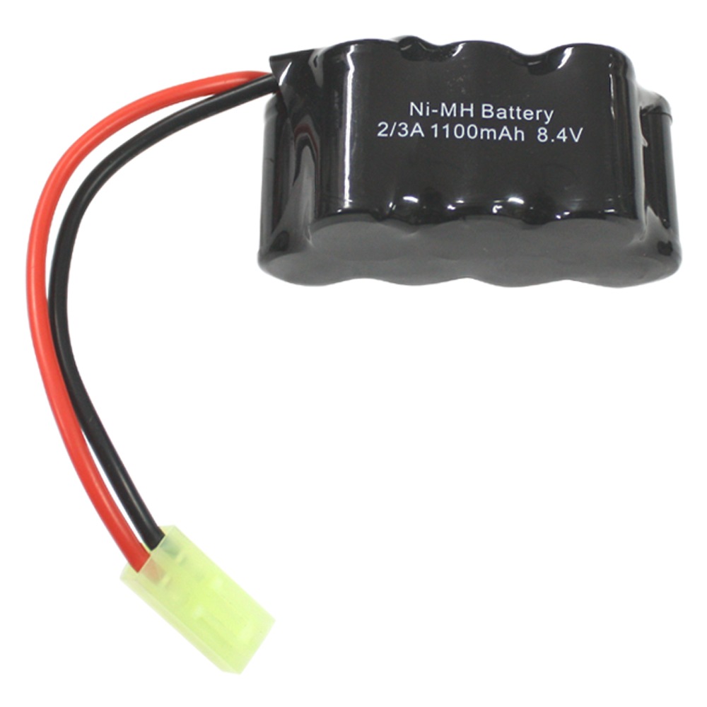 S＆T M249用 8.4V 1100mAh ニッケル水素バッテリー