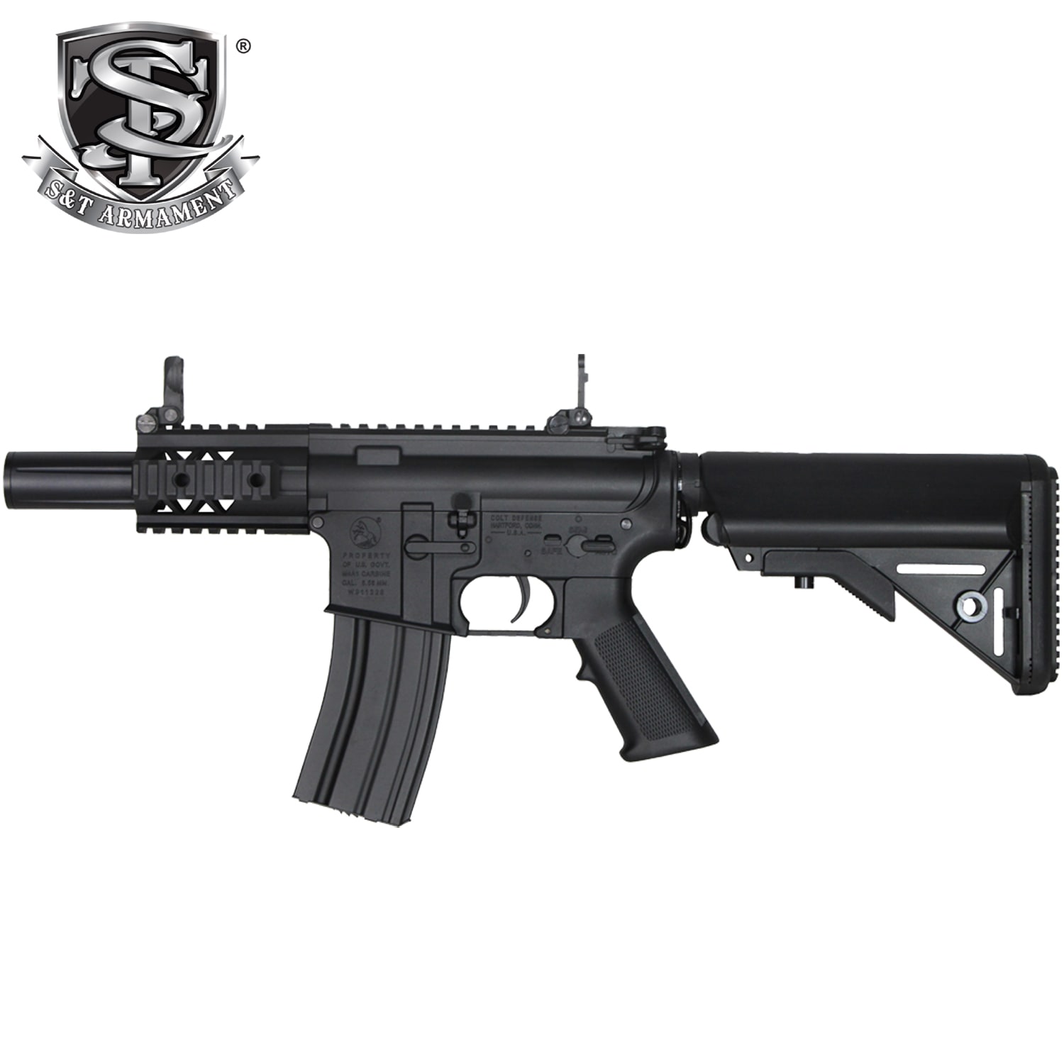 S&T M4 FF3.5インチ SD チャレンジャーライン G3電動ガン / S&T M4 FF3.5inch SD Challenger line G3 AEG