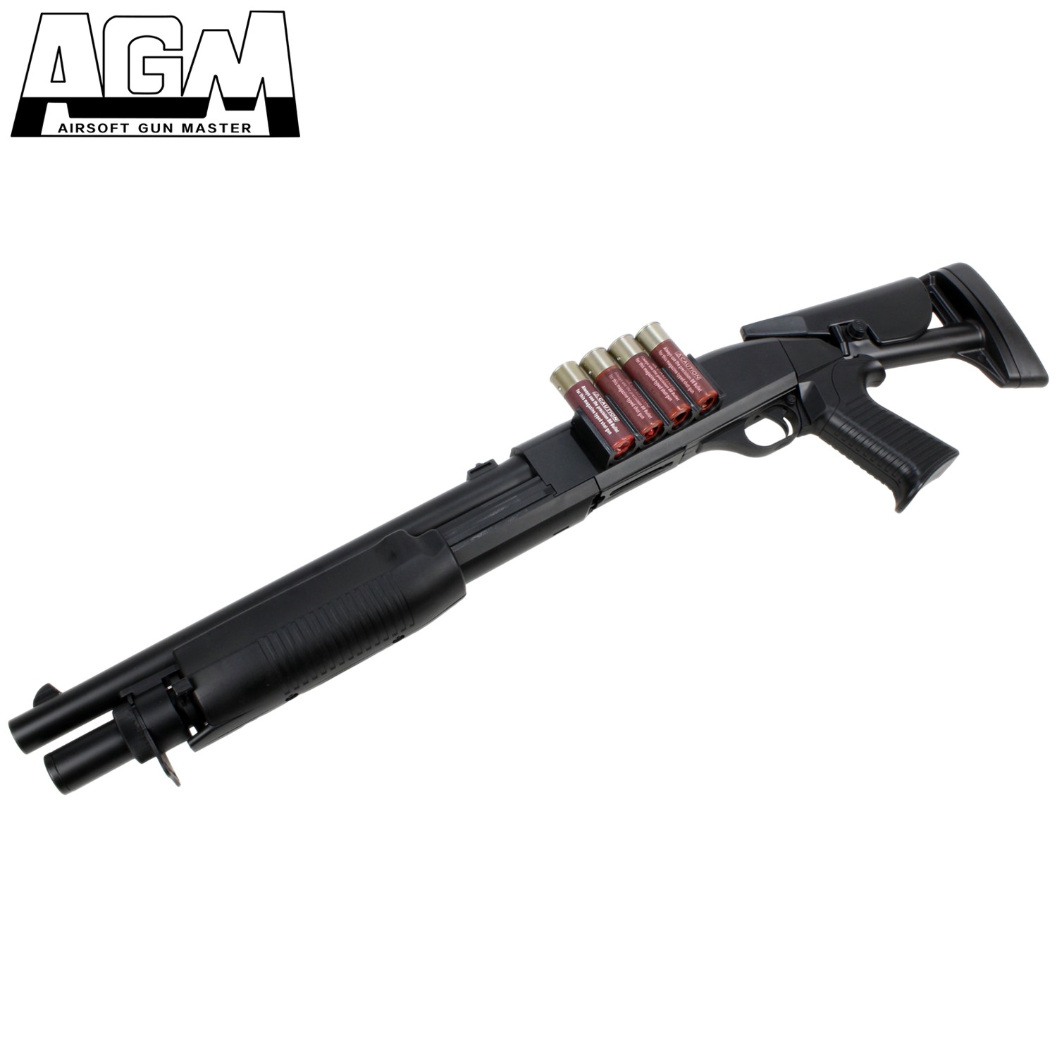 AGM ベネリ M3 ショート リトラクタブルストック エアコッキングショットガン