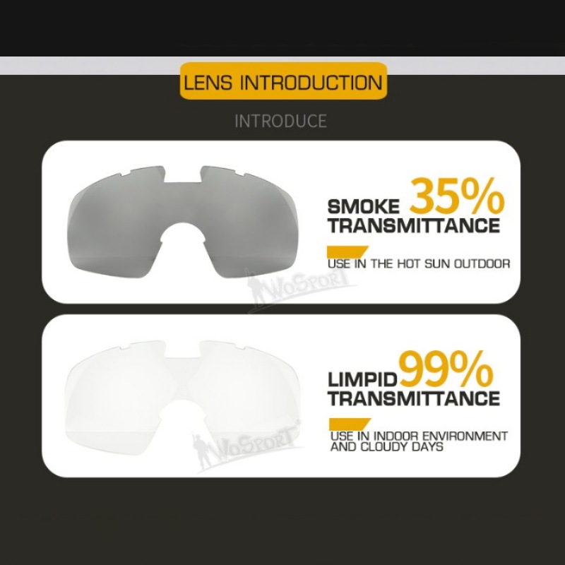 タクティカル アンチフォグ ゴーグル / Tactical anti-fog goggles