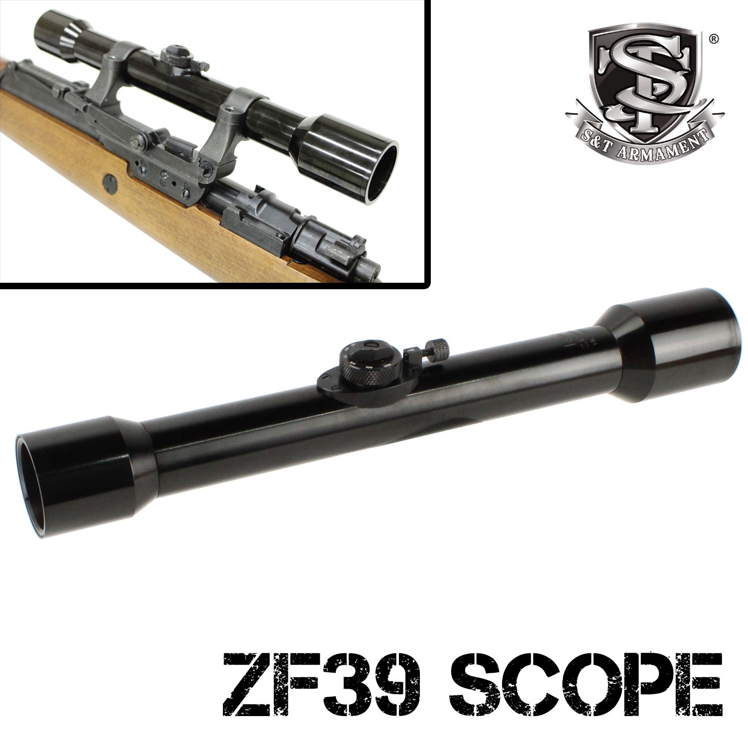 S＆T kar98k(SPG18)用 ZF39タイプ スコープ