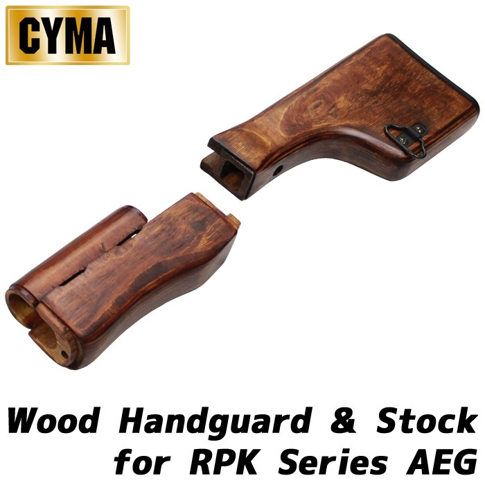 CYMA RPKシリーズ用 ウッド ハンドガード&ストック | All Items / 全