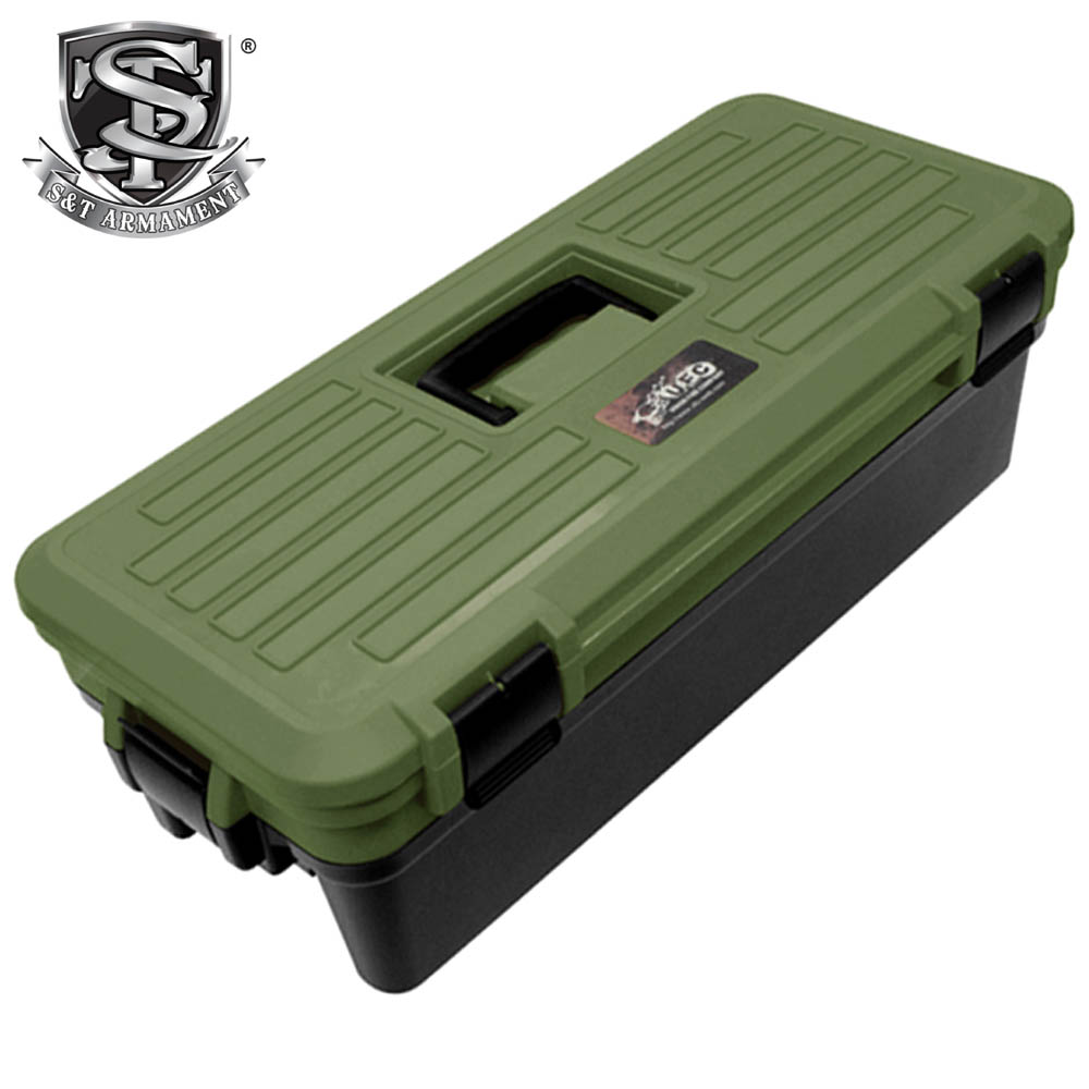 S＆T シューターズケース OD/BK (615x290x200mm)