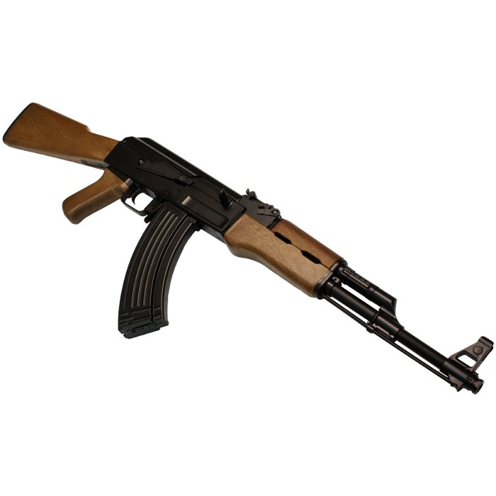 AK47 s電動ガン ブラック/ウッド AK47 s電動ガン ブラック/ウッド - メルカリ