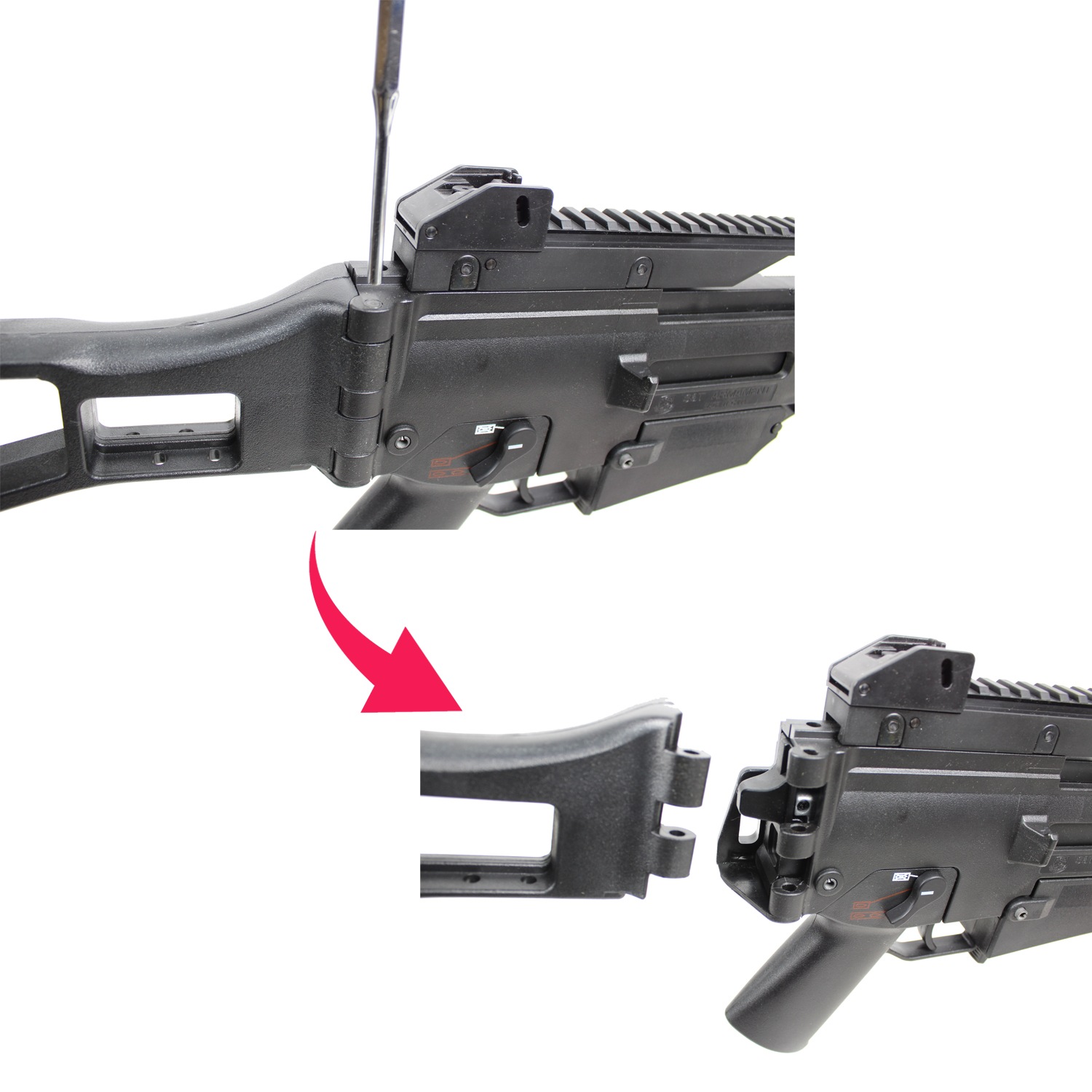 【セット特価】S＆T G36C スポーツライン M4ハイブリットセット  / S&T G316C SportsLine M4hybrid SET
