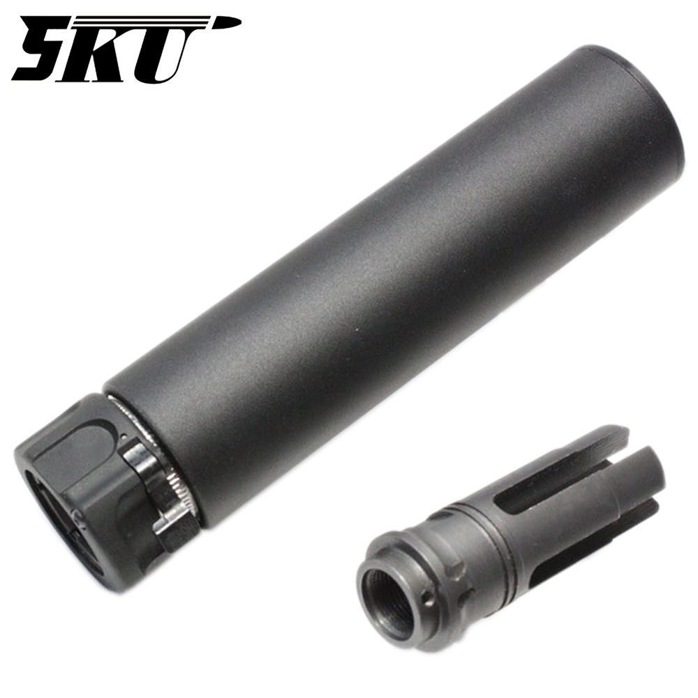 5KU SF SOCOM556 RC2サイレンサー / 4Pハイダー V2 (14mm 逆ネジ