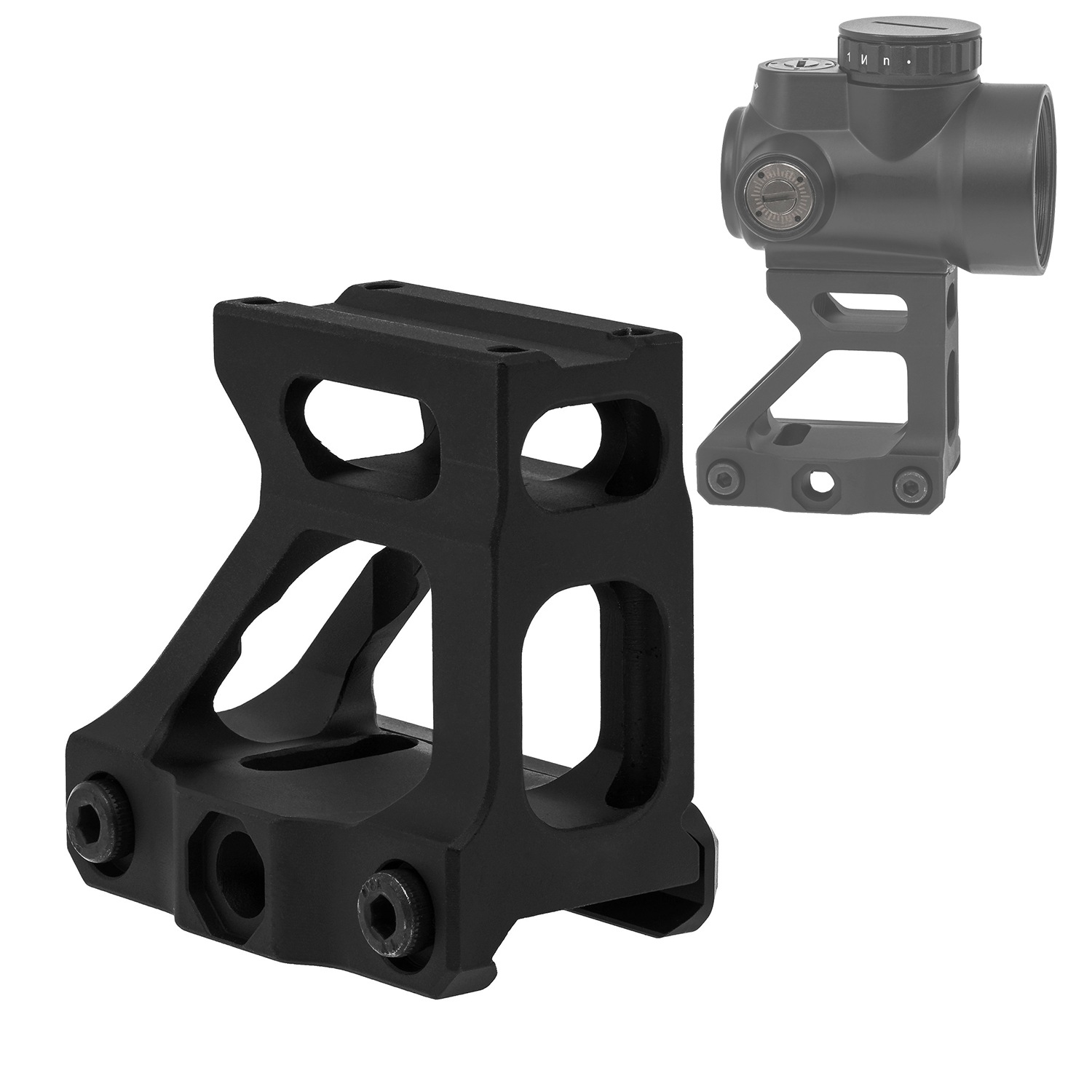 MRO用ライトウェイトハイマウント1.93inch Black