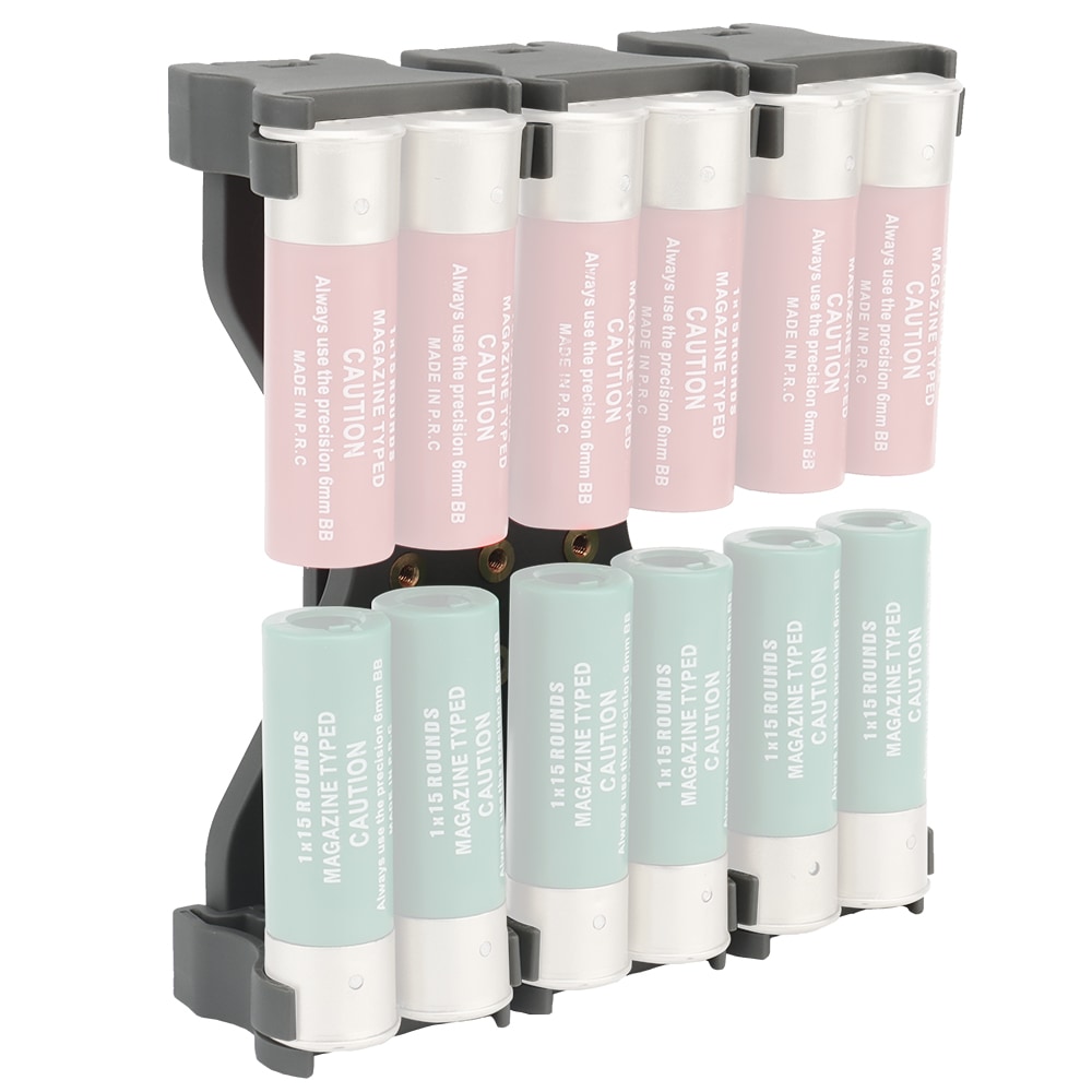 Safariタイプ シェルホルダー 12shell / Safari type Shotgun Shell Holder 12