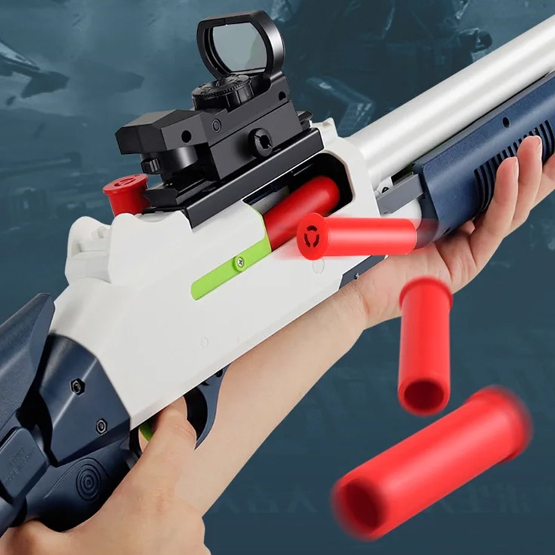 M1014タイプ カート式 スポンジショットガン White/Blue | All Items