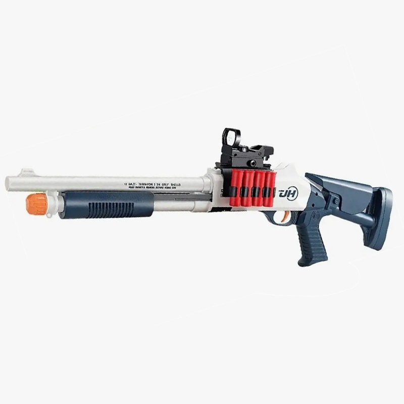M1014タイプ カート式 スポンジショットガン White/Blue | All Items
