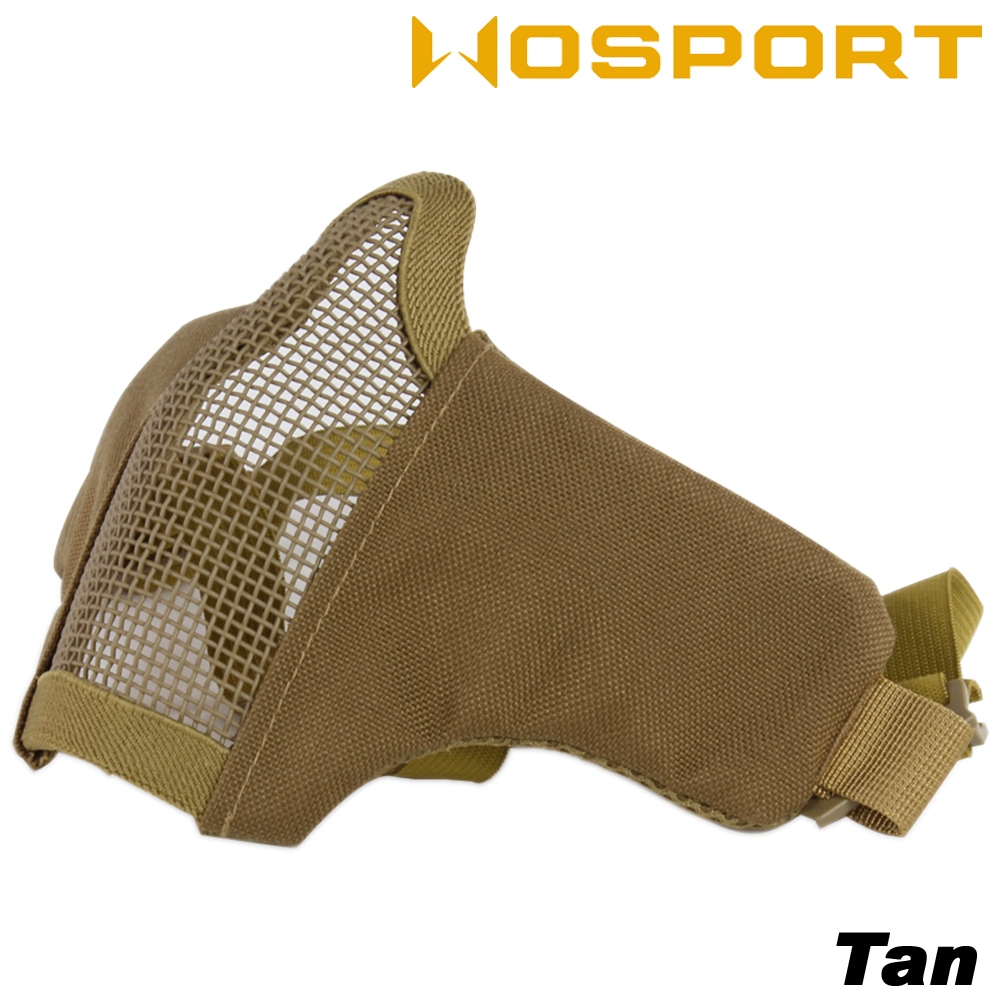 WOSPORT V1タイプ メッシュマスク ナイロンチーク Sサイズ