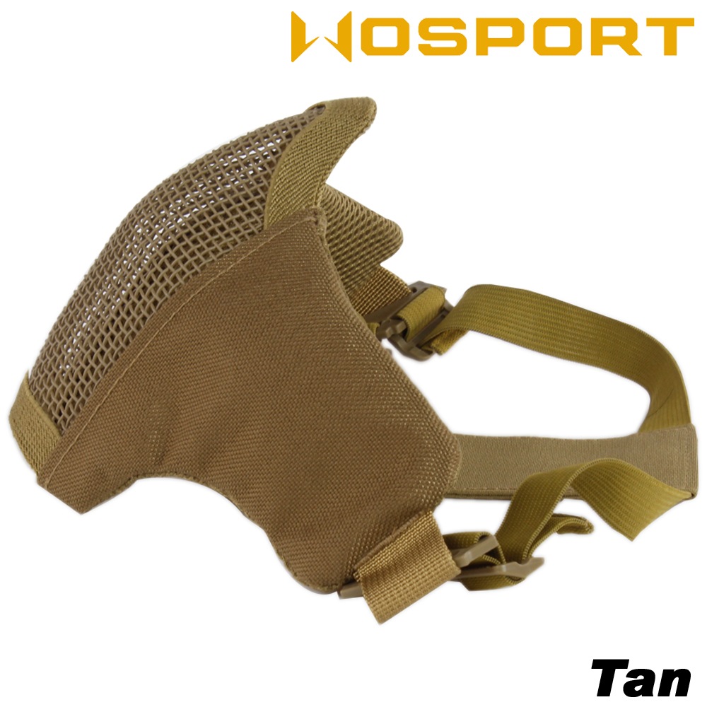 WOSPORT V1タイプ メッシュマスク ナイロンチーク Sサイズ