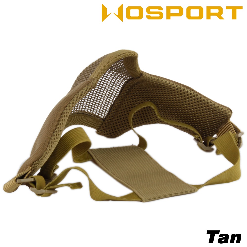 WOSPORT V1タイプ メッシュマスク ナイロンチーク Sサイズ