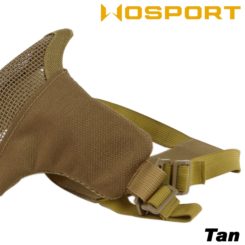 WOSPORT V1タイプ メッシュマスク ナイロンチーク Sサイズ