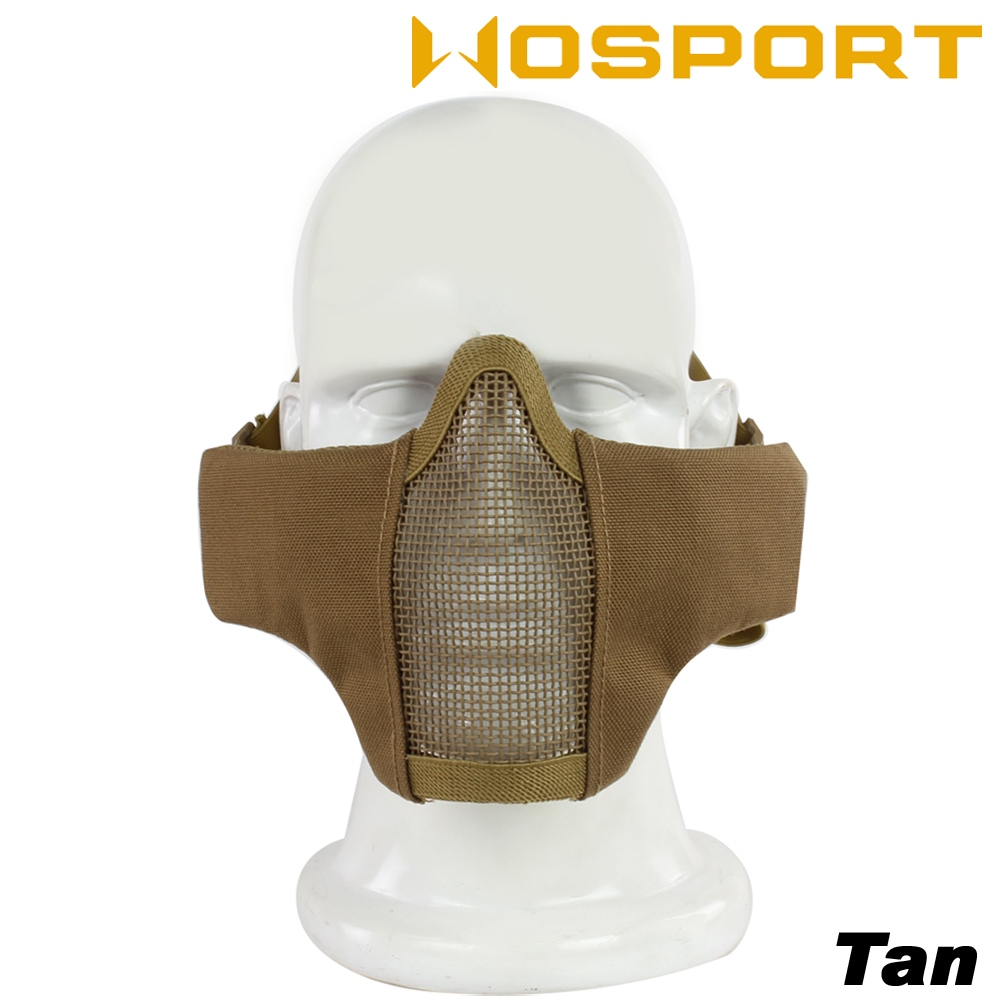 WOSPORT V1タイプ メッシュマスク ナイロンチーク Sサイズ