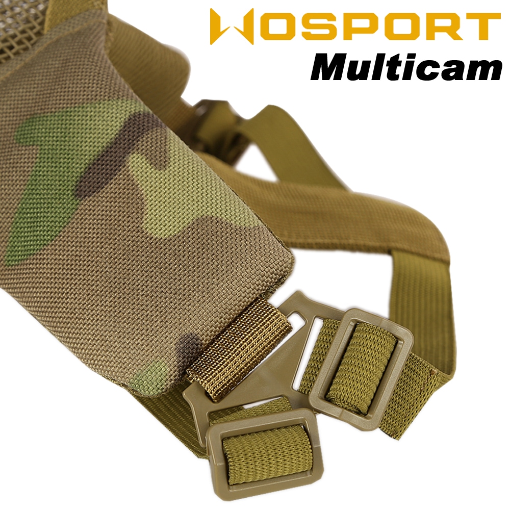 WOSPORT V1タイプ メッシュマスク ナイロンチーク Sサイズ