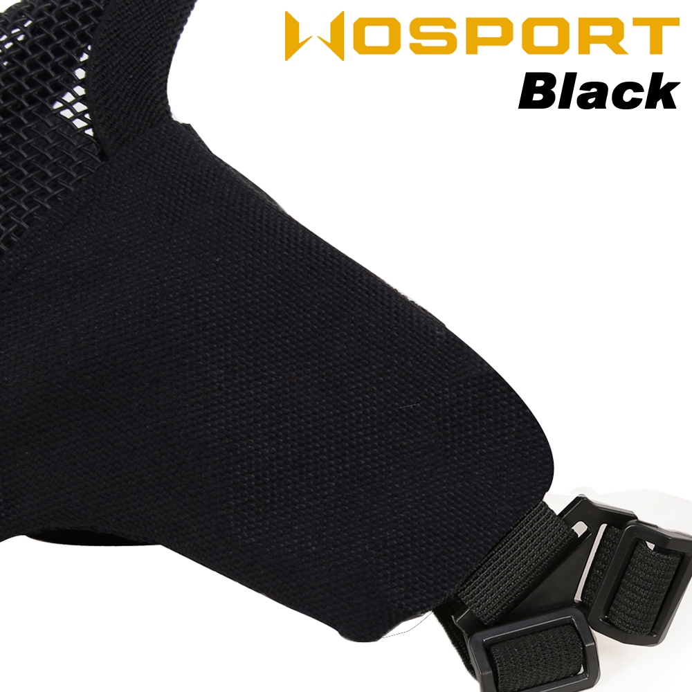 WOSPORT V1タイプ メッシュマスク ナイロンチーク Sサイズ