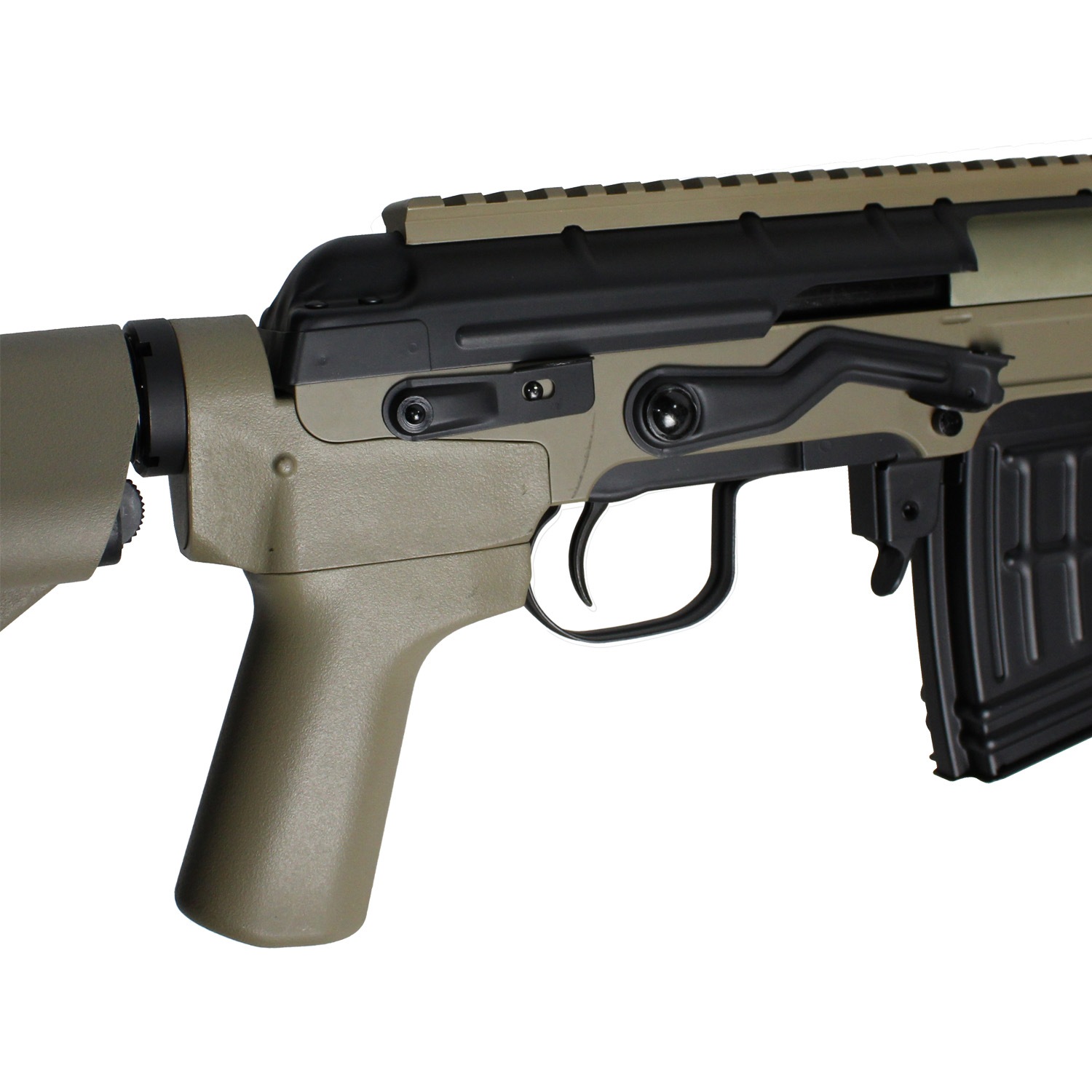 CYMA ドラグノフ SAG SVD MLOK フルメタル電動ガン TAN